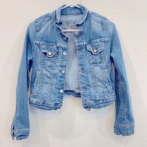 Free People XS Denim Jean Jacket